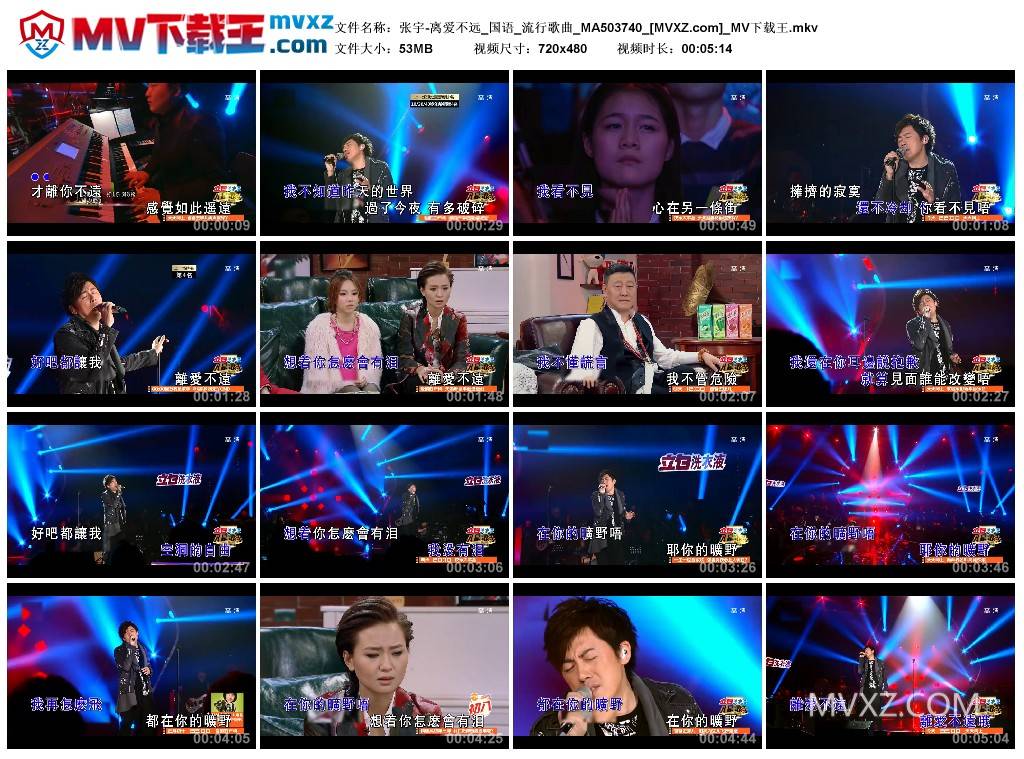 张宇-离爱不远_国语_流行歌曲_MA503740